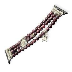 Butterfly Garnet Smartwatch Band